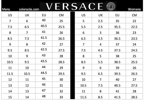 versace versace shoes|versace shoes size chart.